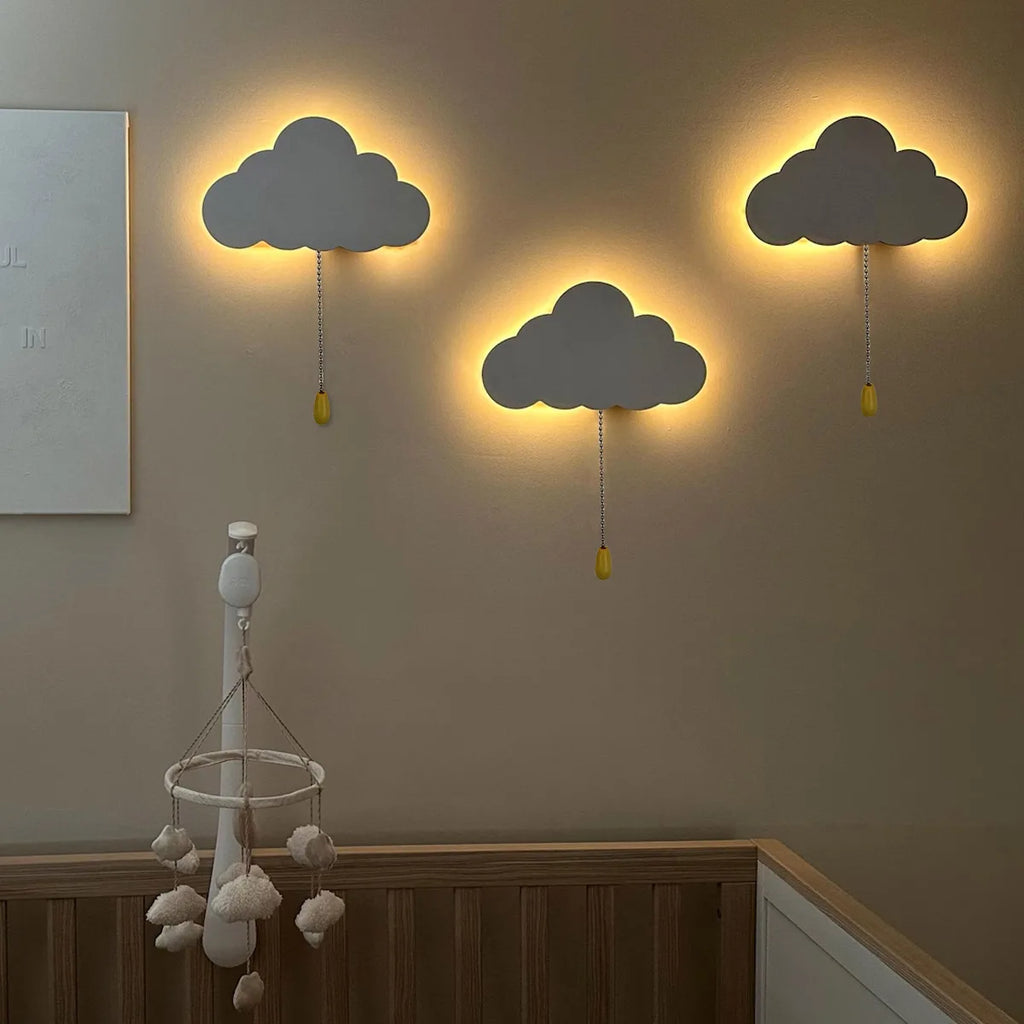 Cloud Light - Floating Cloud Wall Lamps for Nursery & Kids' Bedrooms