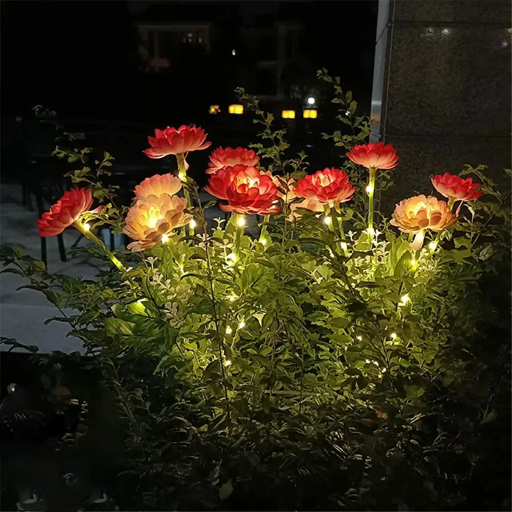 Floral Solar Lights