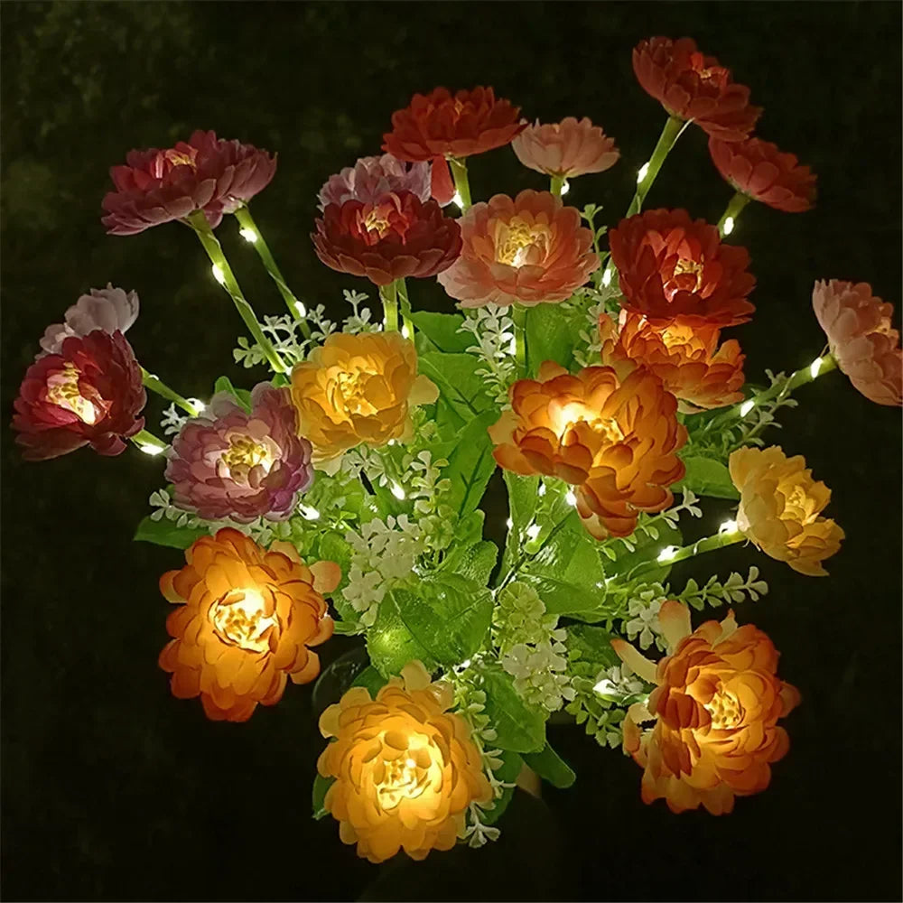 Floral Solar Lights