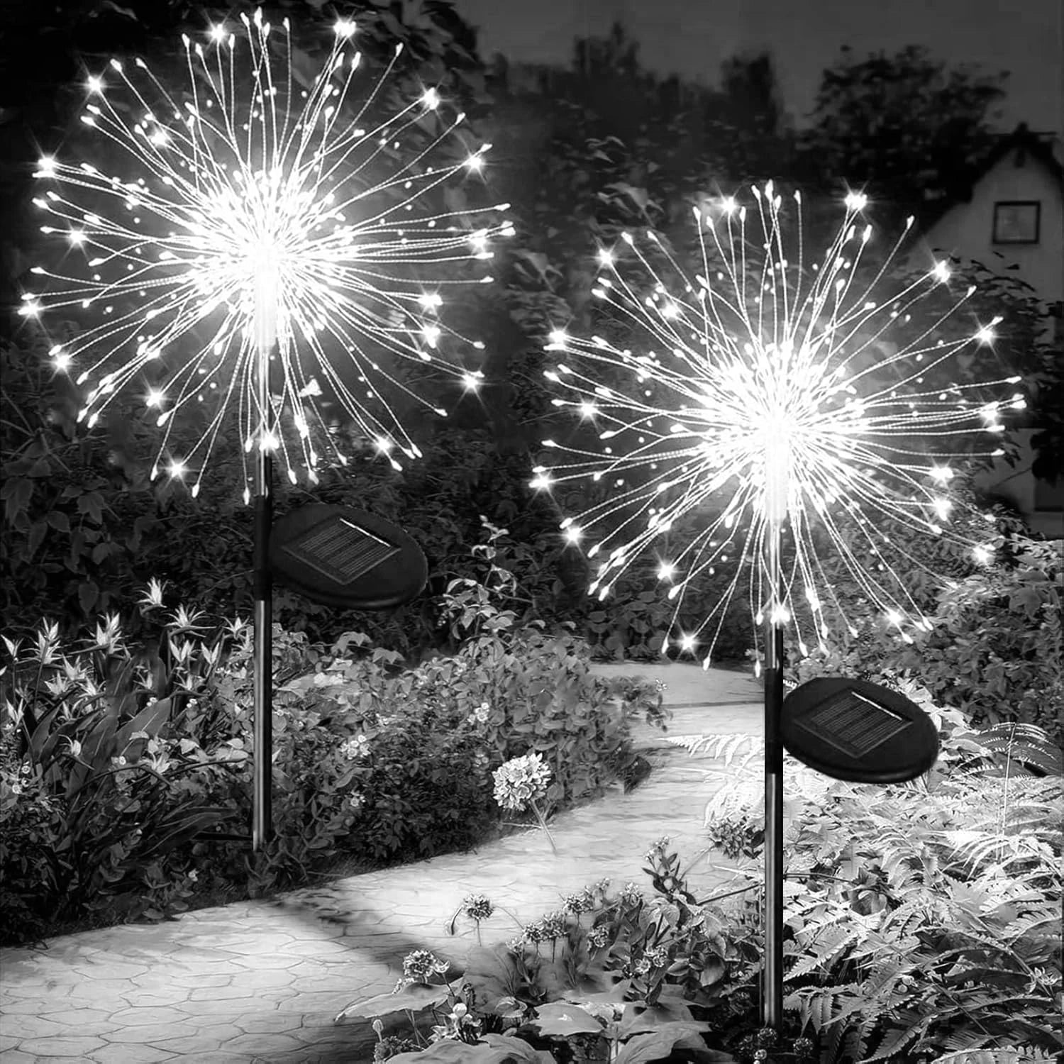 Solar Lights for Outdoor Garden 60/200/420LED Lighting Lawn Decor