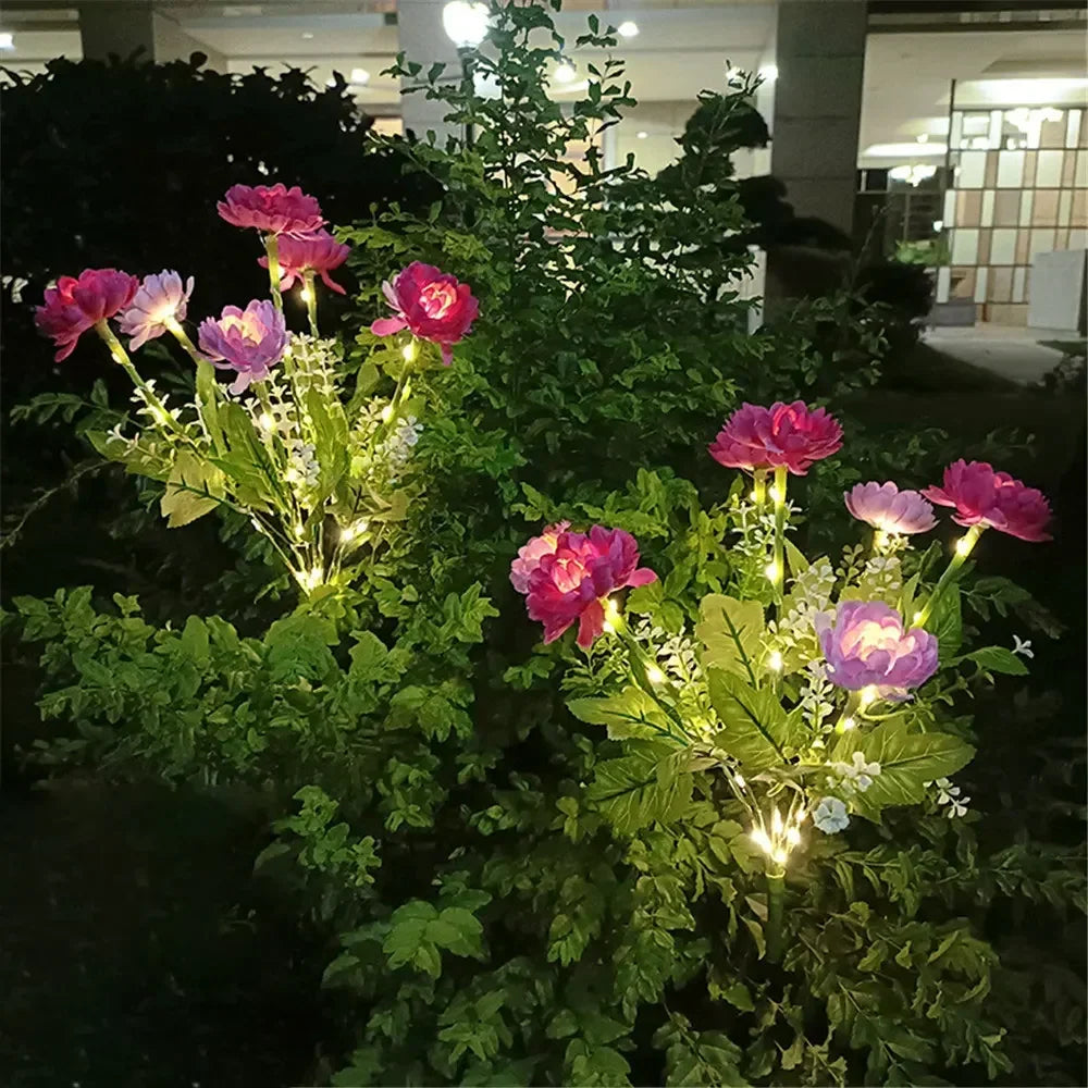 Floral Solar Lights