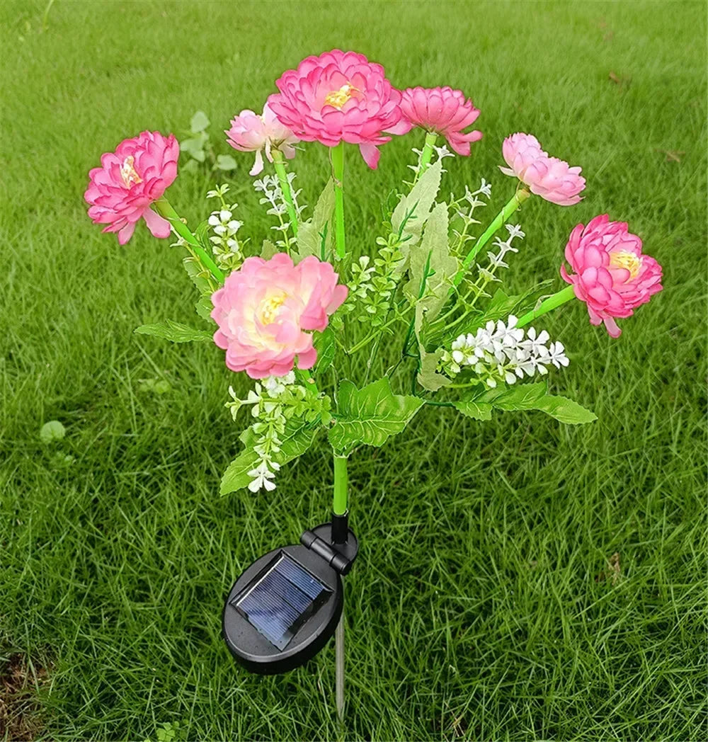 Floral Solar Lights