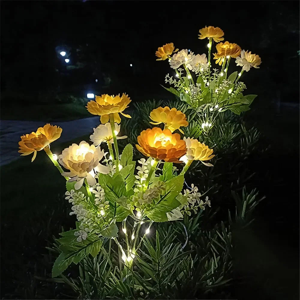 Floral Solar Lights