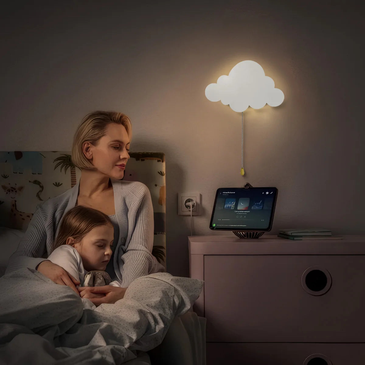 Cloud Light - Floating Cloud Wall Lamps for Nursery & Kids' Bedrooms