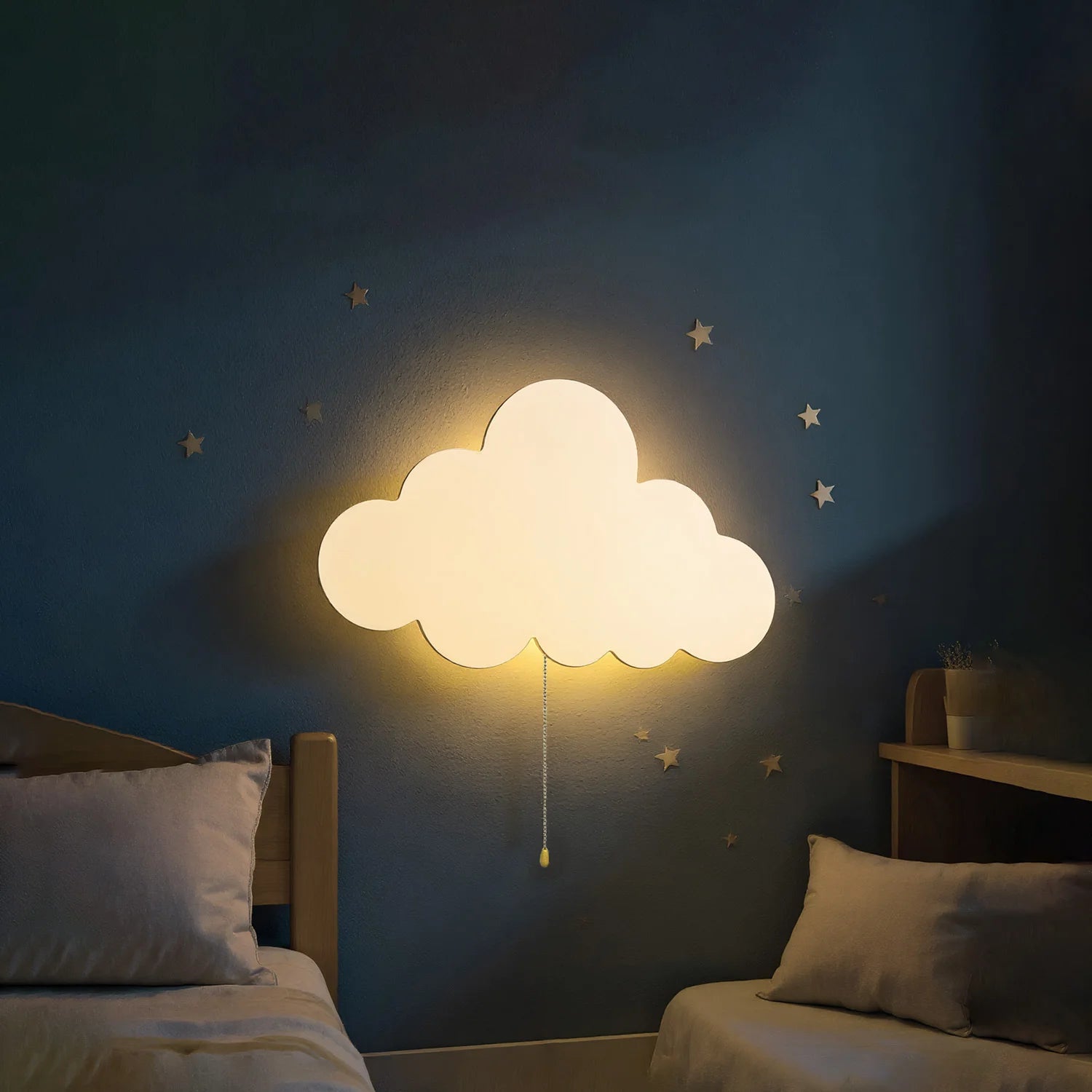 Cloud Light - Floating Cloud Wall Lamps for Nursery & Kids' Bedrooms