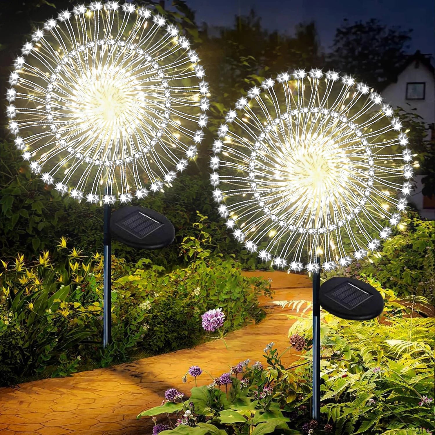 Solar Lights for Outdoor Garden 60/200/420LED Lighting Lawn Decor