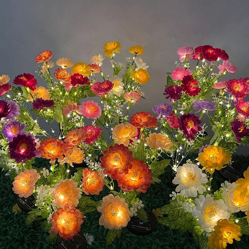 Floral Solar Lights