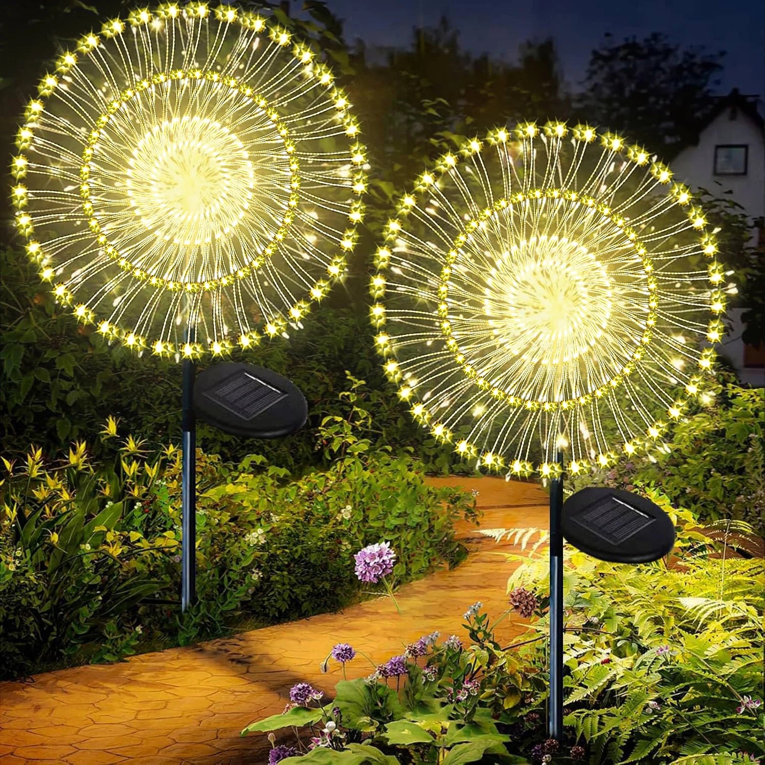 Solar Lights for Outdoor Garden 60/200/420LED Lighting Lawn Decor