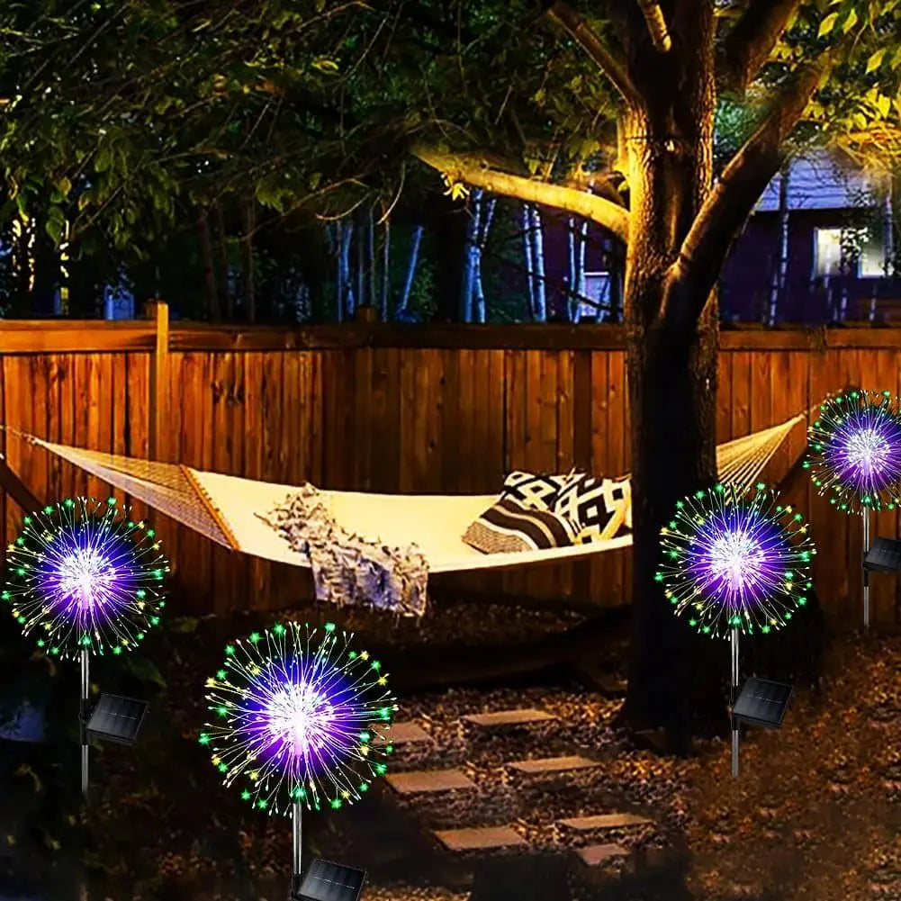 Solar Lights for Outdoor Garden 60/200/420LED Lighting Lawn Decor