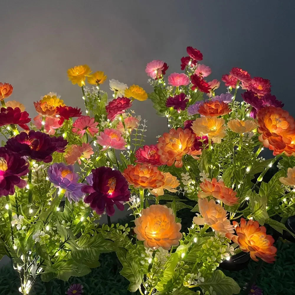 Floral Solar Lights