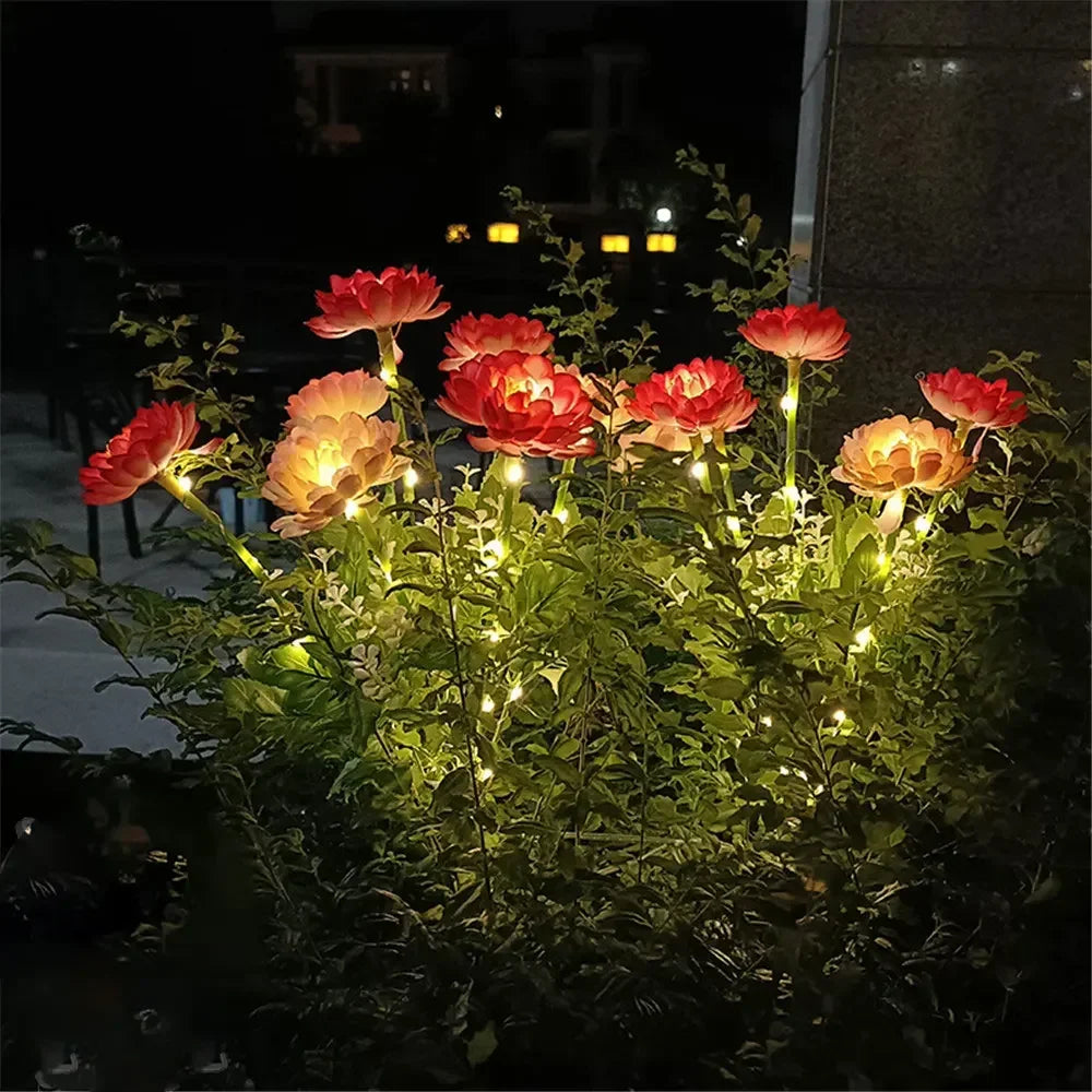 Floral Solar Lights