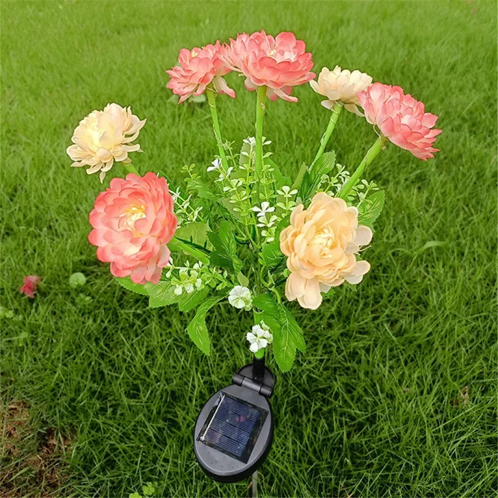 Floral Solar Lights