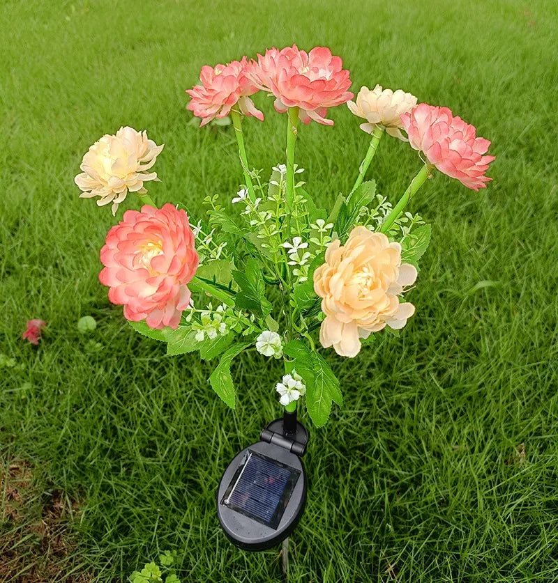 Floral Solar Lights