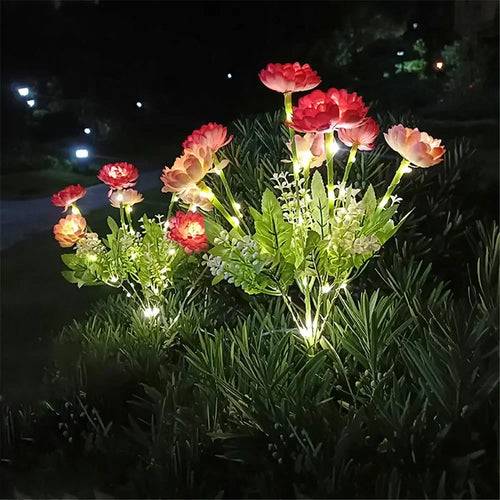 Floral Solar Lights