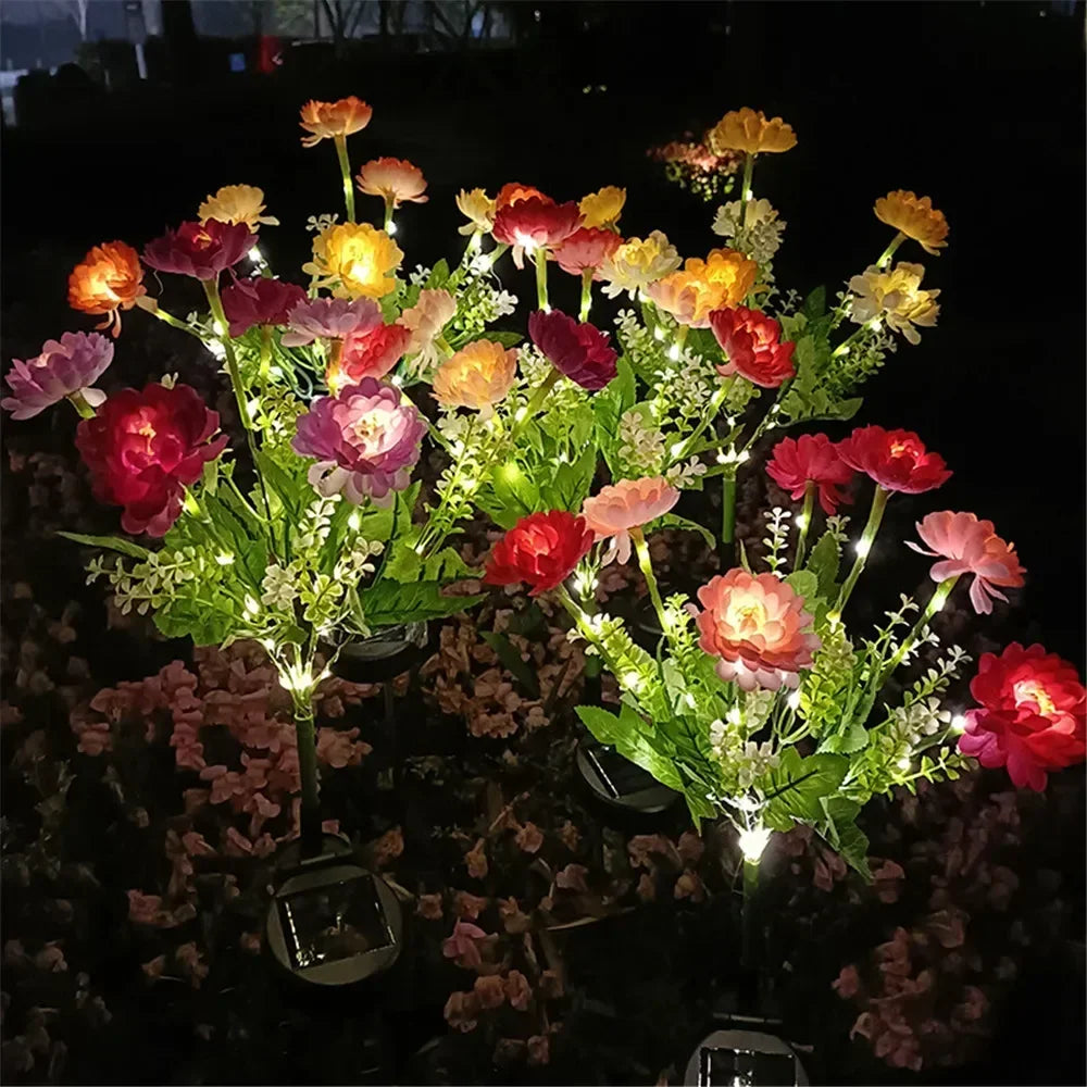Floral Solar Lights