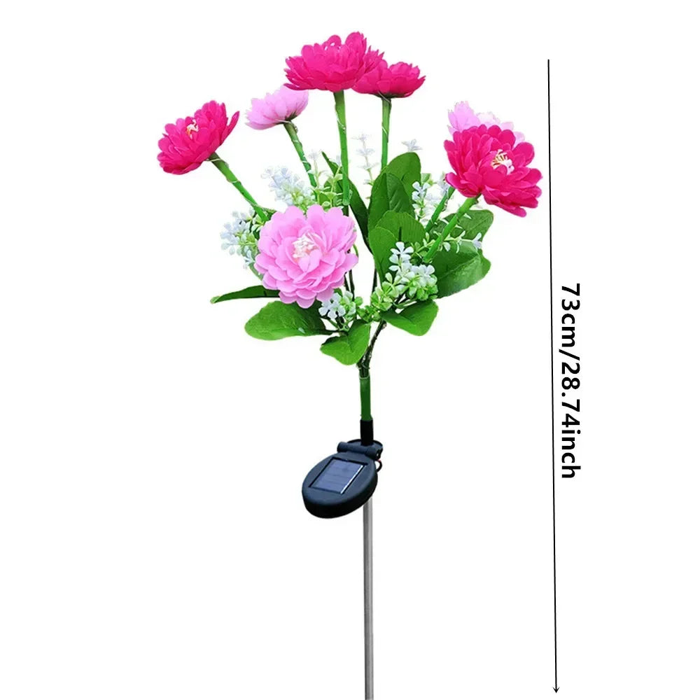 Floral Solar Lights