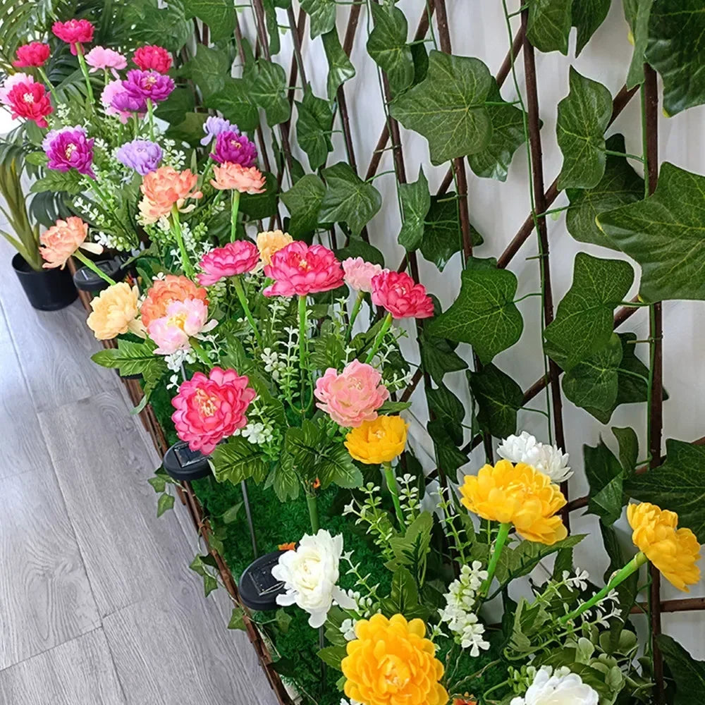 Floral Solar Lights
