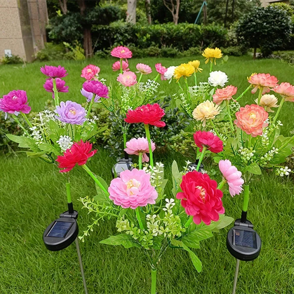 Floral Solar Lights