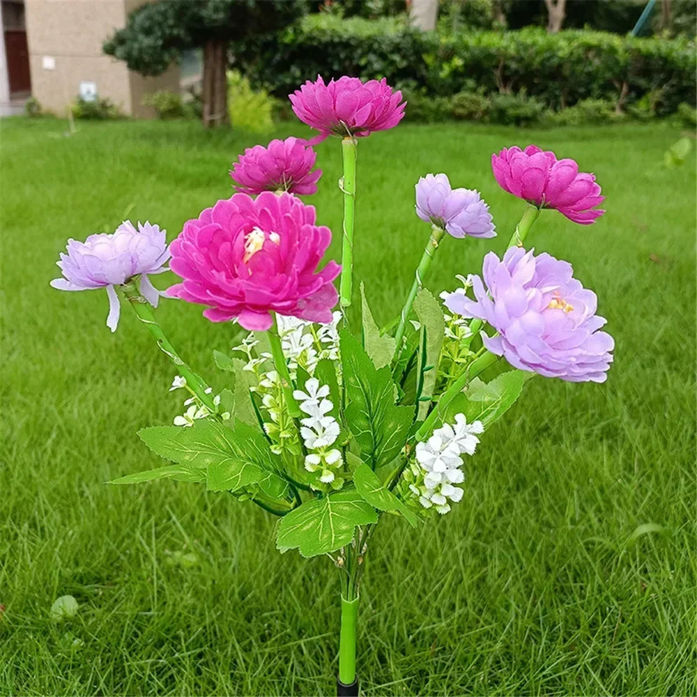 Floral Solar Lights